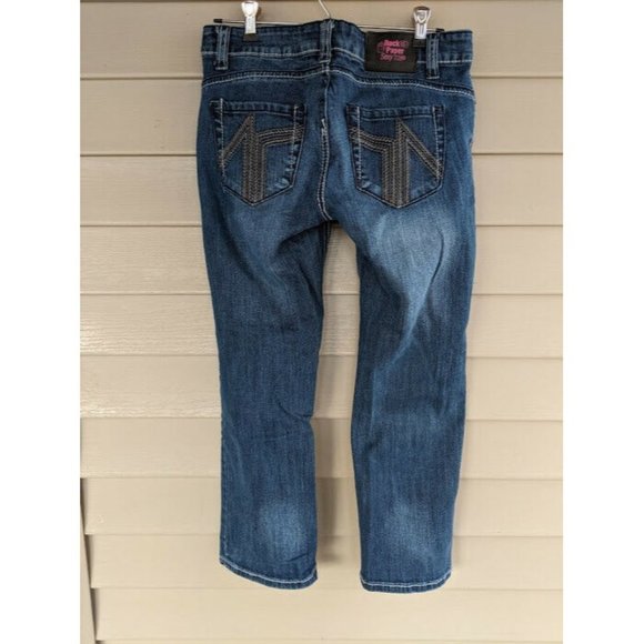 Rock Paper Sexy Womens Jeans Medium Wash Boot Cut Size 7 - Picture 3 of 4